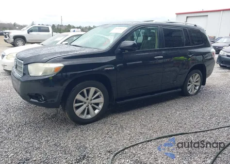 2008 Toyota Highlander Hybrid Limited z USA, uszkodzony, nr VIN JTEEW44A082024356
